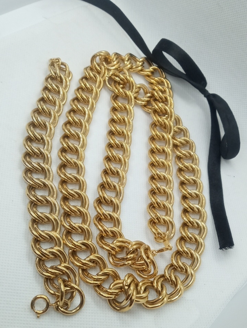 TRIFARI DOUBLE CURB CHAIN SET - Picture 4 of 11